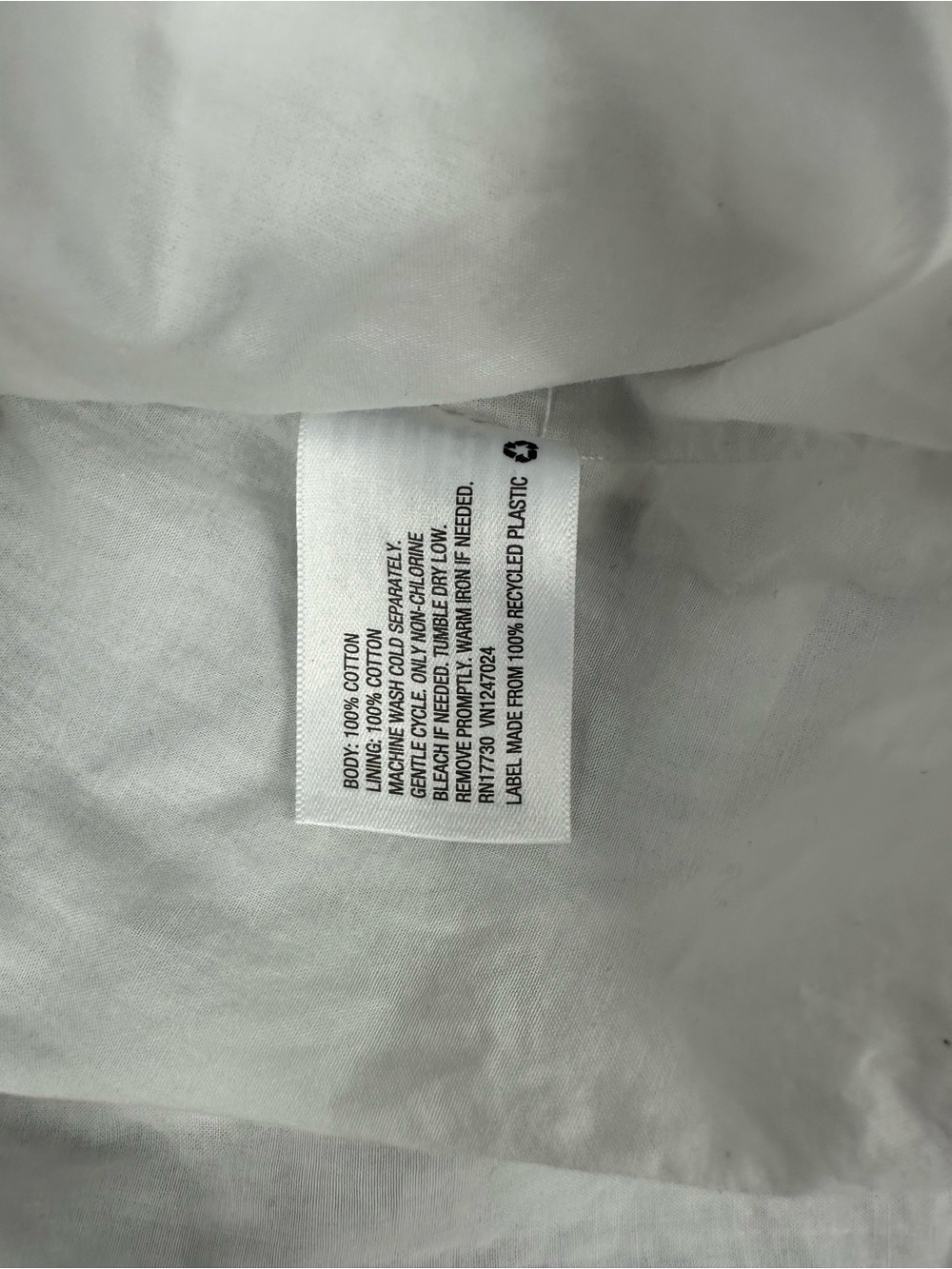 Vineyard Vines White Textured Cotton Midi Dress Ruffle Cottagecore Sz S 1251 - Picture 8 of 9